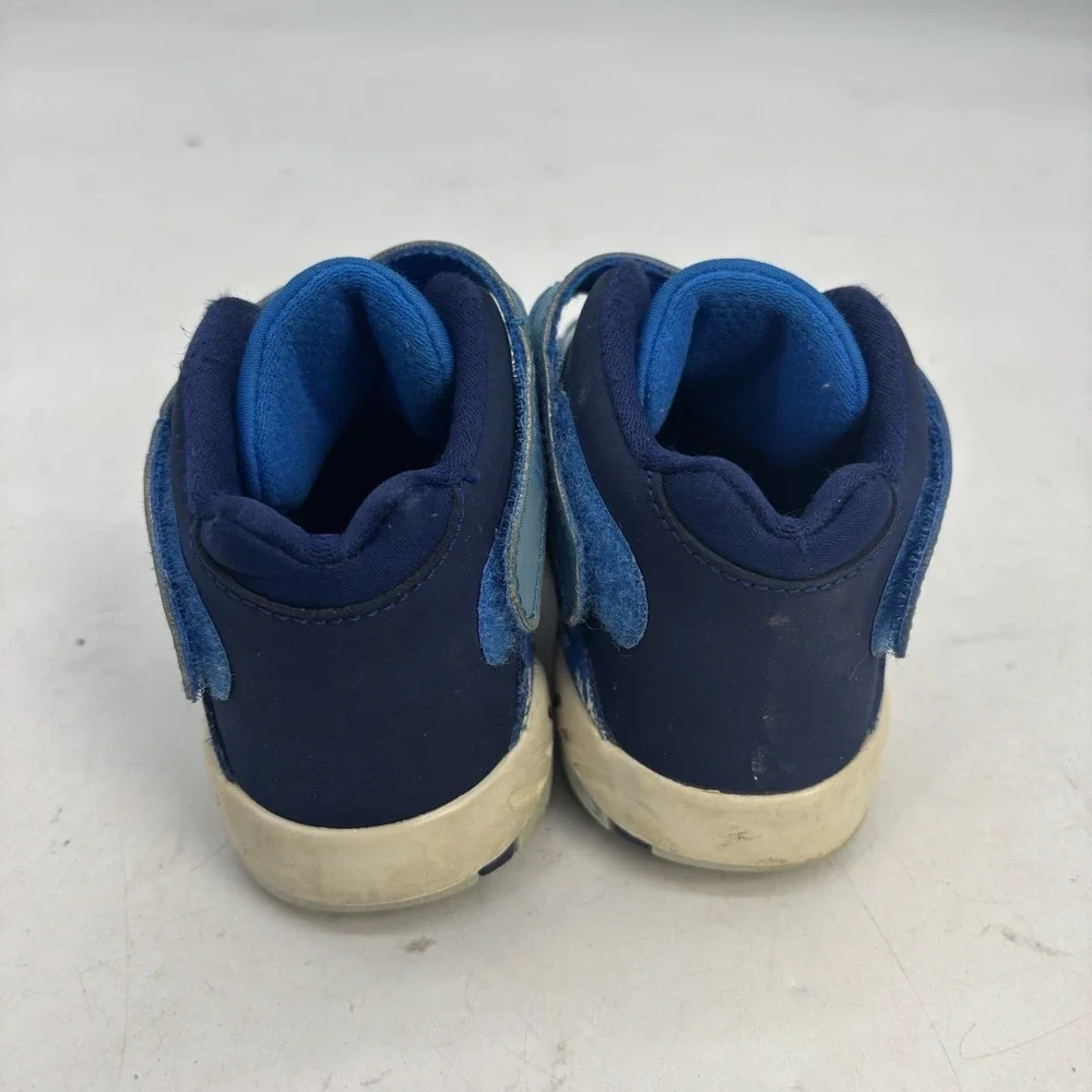 Nike Air Jordan Retro 8 Snow Flake Blizzard Shoes Infant 8C 305360 400 Blue